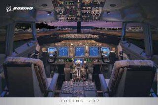 737 Flight Deck Poster  Prints  