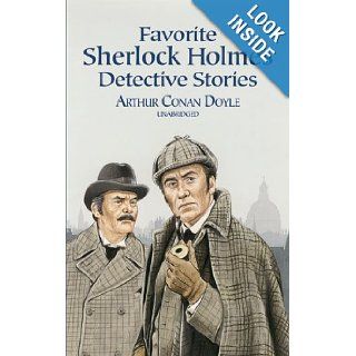 Favorite Sherlock Holmes Detective Stories (Dover Children's Evergreen Classics) Sir Arthur Conan Doyle 9780486412429 Books