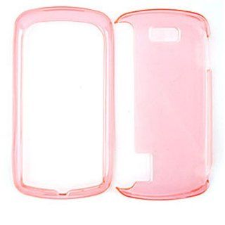 For Lg Genesis Us760 Vs760 Transparent Pink Clear Case Accessories Cell Phones & Accessories