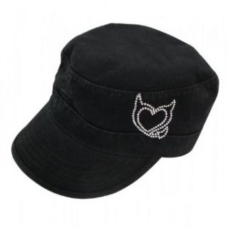 Bad Girls Club Devil Heart Hat Clothing