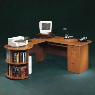 Sauder 191031 / 191042 Inglewood Computer Desk with Optional Bookcase Return   Home Office Desks