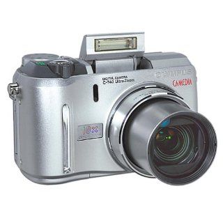Olympus C 740 3MP Digital Camera with 10x Optical Zoom  Point And Shoot Digital Cameras  Camera & Photo
