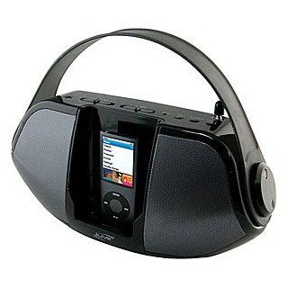 Ilive Ib109 Portable Speaker System for Ipod with Am/fm Radio  Black 