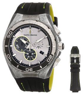 TechnoMarine Men's 112008 Cruise Steel Evolution Stonewashed Steel Case Watch Watches