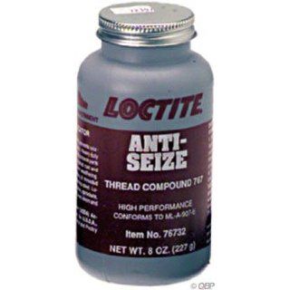 Loctite Anti Seize Compound, 8oz Can with Brush Built Into Cap Industrial Lubricants