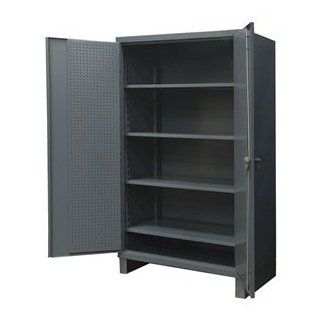 Pegboard Cabinet, 78x36x24, 4 Shelves