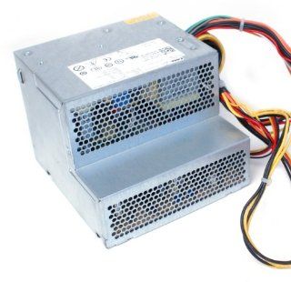 Genuine Dell 235W RT490 Replacement Power Supply Unit Power Brick For Optiplex 210L, 320, 330, 360, 740, 745, 755 GX520, GX620 Systems and Dimension C521, 3100C, and New Style GX280 Systems Replaces Part Numbers MH596, MH595, NH429, P9550, U9087, X9072 Re