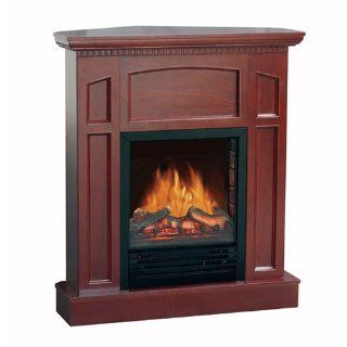 Flametec 769C 32BWH 750Watt / 1500Watt Electric Fireplace Heater, Adjustable Thermostat, Chestnut Home & Kitchen