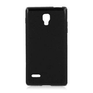 For LG Optimus L9 T Mobile P769 Soft TPU SKIN Case Black Cell Phones & Accessories