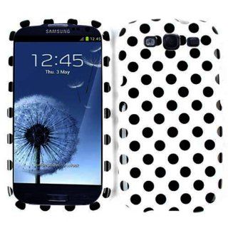 Cell Armor I747 SNAP TP1631 Snap On Case for Samsung Galaxy S III I747   Retail Packaging   Black/White Cell Phones & Accessories