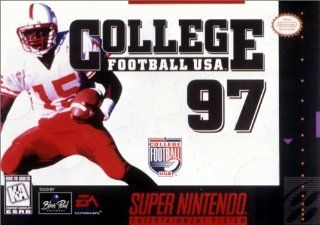 College Football USA 97 Super Nintendo Video Games