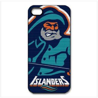 key Custombox NHL New York Islanders Durable Silicone Case Cover for iphone 5 5S Cell Phones & Accessories