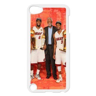 Custom Miami Heat Back Cover Case for iPod Touch 5th Generation LLIP5 773 Cell Phones & Accessories