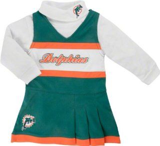 Reebok Miami Dolphins Toddler (2T 4T) Cheer Uniform 3T  Infant And Toddler Sports Fan Apparel  Sports & Outdoors