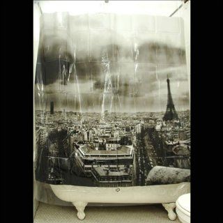 Exclusive Izola Designer Shower Curtain   Paris  