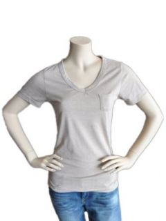 Luv 4 Anouka Vneck in Light Taupe   S Fashion T Shirts