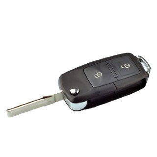 1JO 959 753 DJ/9259 55 Flip Remote Key Case Shell 2 Buttons For Volkswagen VW Seat Passat Golf Polo Bora No Chips Inside  Vehicle Keyless Entry 