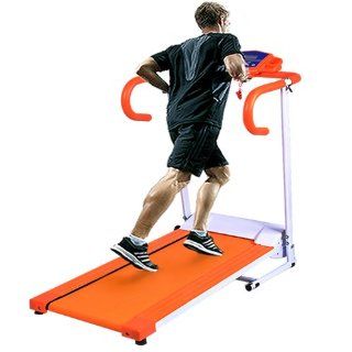 500w Folding Electric Treadmill Portable Motorized Running Machine Orange New  Sports & Outdoors