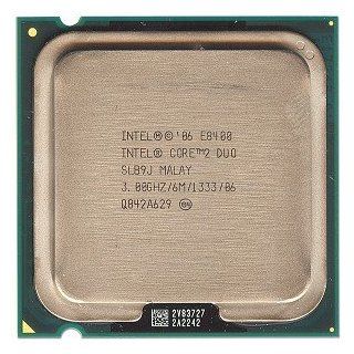 Intel Core 2 Duo E8400 30GHz 1333MHz 6MB Socket 775 Dual Core CPU Computers & Accessories