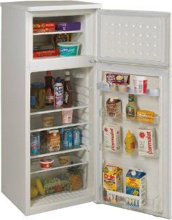 Avanti RA754WT   7.5 CF Two Door Apartment Size Refrigerator   White Appliances