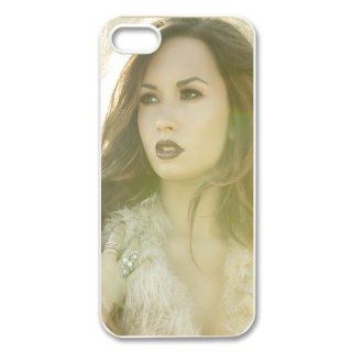 Custom Demi Lovato Personalized Cover Case for iPhone 5 5S LS 775 Cell Phones & Accessories