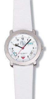 Nurse / Nursing Symbols Watch with Military Time Health & Personal Care