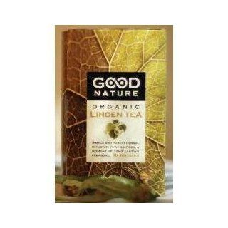 Good Nature Organic Linden Blossom Tea, 1.07 Ounce, 20 tea bags  Herbal Teas  Grocery & Gourmet Food