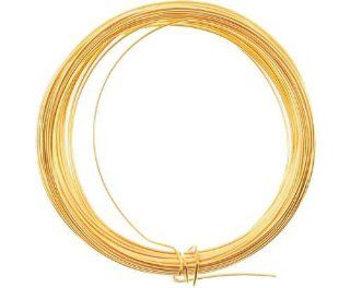 22 Gauge GOLD Silver Plate Craft Wire, Darice 3959 07, 10 yards (3 pack)