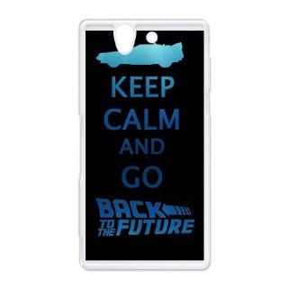 Back to the Future Hard Plastic Back Protective Cover for Sony Xperia Z Cell Phones & Accessories