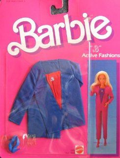 Barbie B Active Fashions   Blue Pant Suit & More (1985 Mattel Hawthorne) Toys & Games