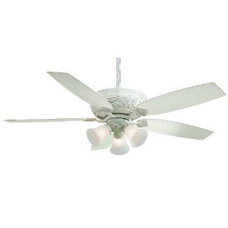 Minka Aire F759 PBL, Classica Unipack Provencal Blanc 54" Ceiling Fan with Light & Remote    