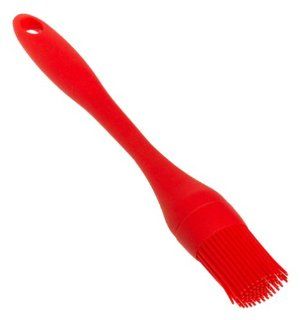 Trudeau All Silicone 10 Inch Basting Brush Red Kitchen & Dining