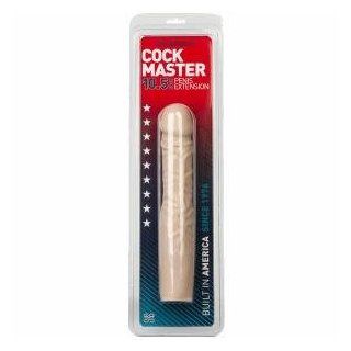 Doc Johnson Classic Cock Master Sil A Gel Penis Extension 10 Inch Flesh    1 Sleeve (Quantity of 2) Health & Personal Care