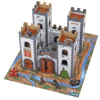 Papo Mini Medieval Castle (Cardboard) Toys & Games