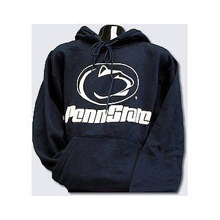 Penn State Hooded Sweatshirt Navy New Logo   XXL   Navy at  Mens Clothing store Athletic Sweatshirts