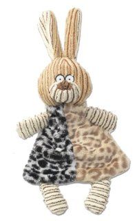 PetRageous Barnrageous Bity The Bunny Pet Squeak Toy, 10 Inch Leopard Print, Multi 