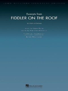 Excerpts From Fiddler On The Roof   Deluxe Score Musical Instruments