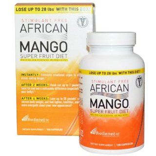 BioGenetics   African Mango Superfruit Diet   120 Capsules Health & Personal Care