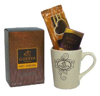 Warm up with Godiva Hot Cocoa & Chocolates Holiday Gift Set  Gourmet Chocolate Gifts  Grocery & Gourmet Food