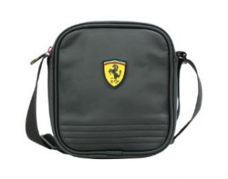 Ferrari Casuals Travel Shoulder Bag (Black) Clothing