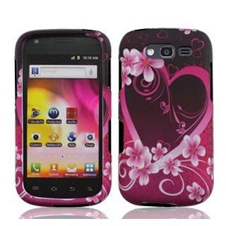 Bundle Accessory for T mobil Samsung Galaxy S Blaze 4g T769   Purple Love Designer Hard Case Protector Cover + Lf Stylus Pen Cell Phones & Accessories