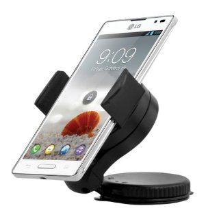 Universal car mount for LG Optimus L9 P760 / P769   E.g. for mounting on the dash board or the windshield   also available with COVER Quality from kwmobile. Cell Phones & Accessories