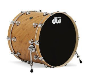 DW Drums Eco X Kick Drum, 18X22, Desert Sand Finish Musical Instruments