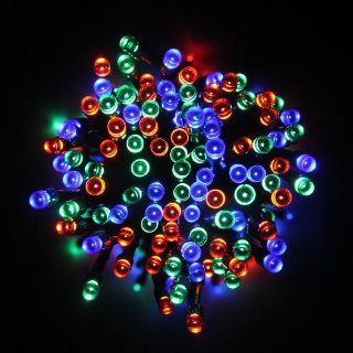 Innoo Tech 55ft/17m 100 LED Solar Fairy String Lights for Outdoor Garden Home Christmas Party Decor(Multi Color)  Christmas Decorations  Patio, Lawn & Garden