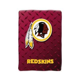 Washington Redskins NFL Diamond Plate Raschel Blanket/Throw   Bed And Bath Products