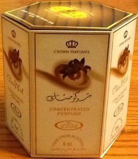 Choco Musk  6ml (.2oz) Roll on Perfume Oil by Al Rehab (Crown Perfumes) (Box of 6)  Beauty