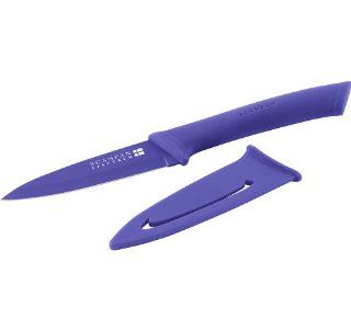 Scanpan Spectrum Utility Knife, 3 1/2 Inch, Purple Kitchen Utility Knives Kitchen & Dining