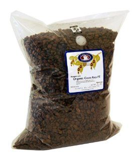 Batdorf & Bronson Costa Rica, Organic Whole Bean Coffee, 5 Pound Bag  Roasted Coffee Beans  Grocery & Gourmet Food