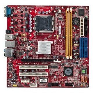 MSI MS 7293 VIA PT890 Socket 775 micro ATX Replacement Motherboard Computers & Accessories