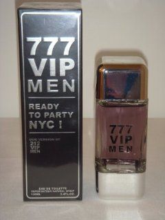 777 VIP MEN EDT 3.4 OZ FOR MEN VERSION OF 212 VIP MEN BY CAROLINA HERRERA  Eau De Toilettes  Beauty